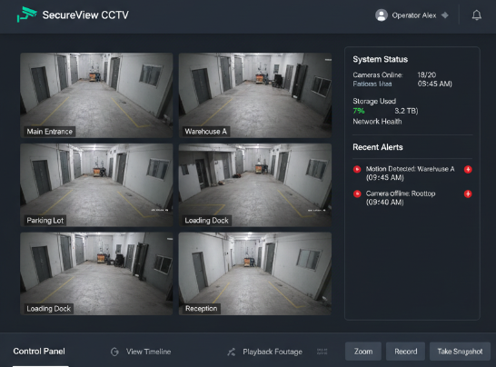 Sistema de Cámaras CCTV