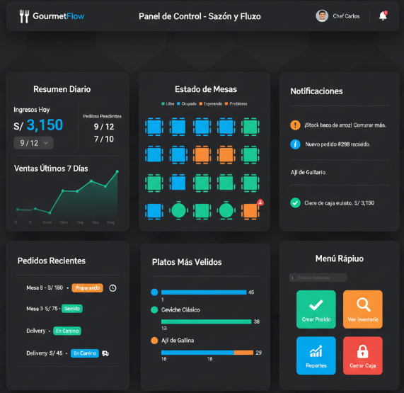 Sistema de Restaurantes